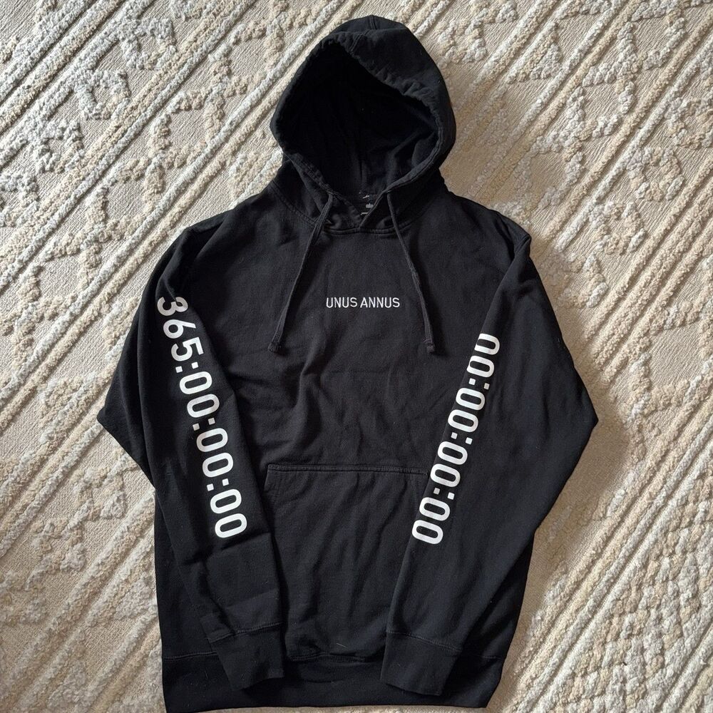 Official Unus Annus "The End" Countdown Hoodie Authentic 2020 Drop Medium